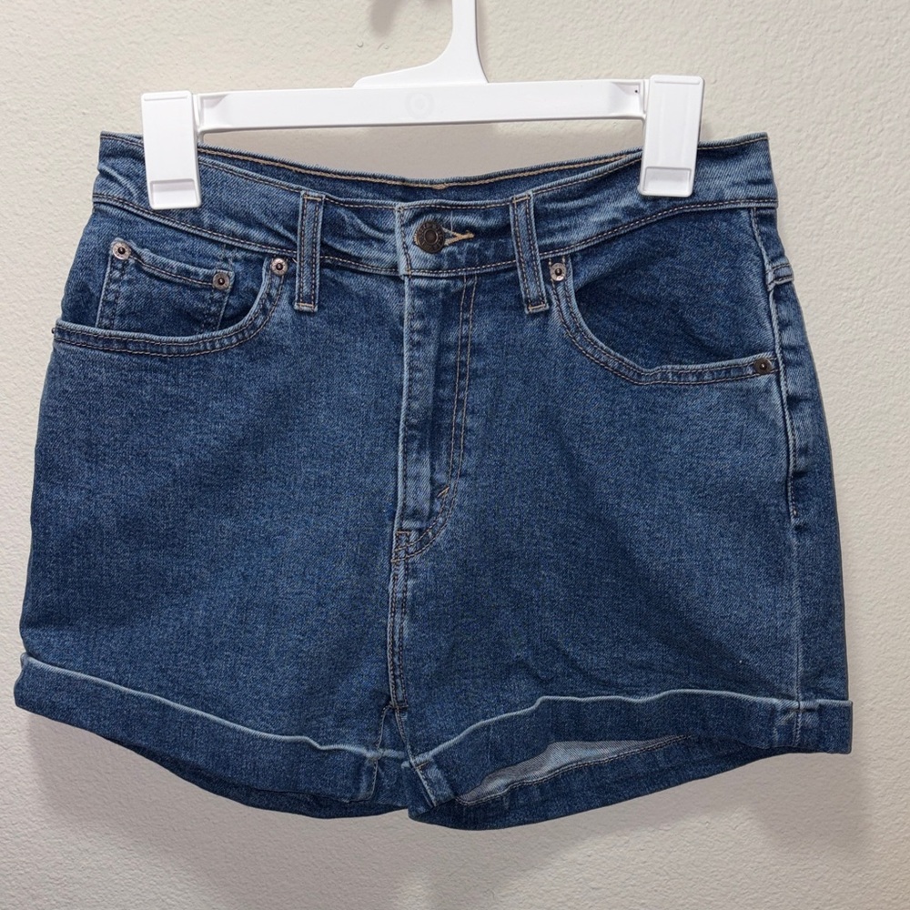 Levi's Classic Blue Jean Shorts